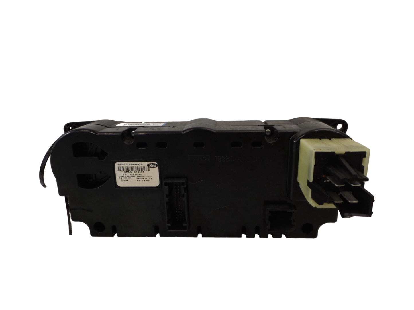 AS4Z19980D 08-11 Ford Focus HVAC Temperature Control Panel W/O Heated Seats AS4Z19980D OEM