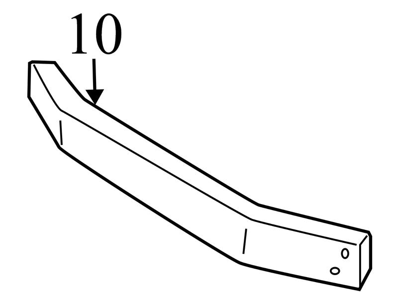 5213147070 2004-2009 Toyota Prius Front Bumper Impact Bar Used OEM 5213147070