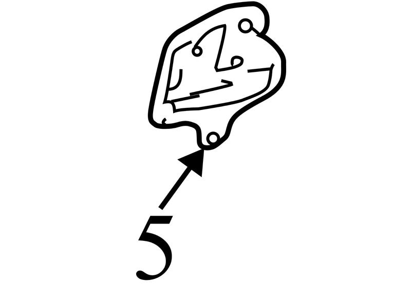 25761893 2002-2005 Buick LeSabre Passenger FR Interior Door Handle Used OEM 25695737