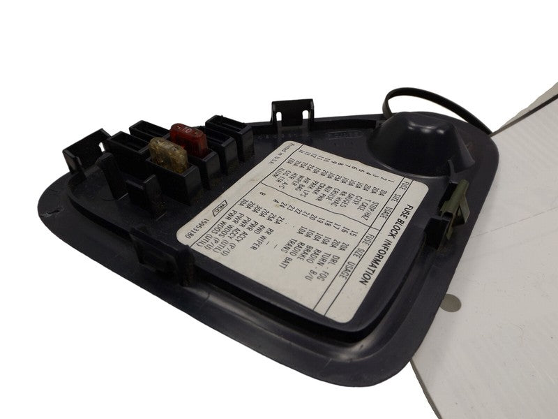 15698143 1995-1999 Chevrolet K1500 Fuse Box Cover Panel Used OEM 15698142