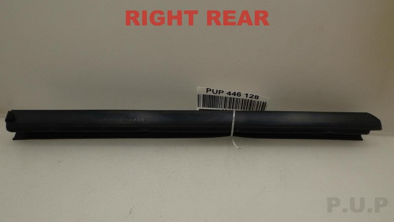 8L2Z7825861A 2002-2005 Mercury Mountaineer Right Rear Door Interior Window Belt Weatherstrip