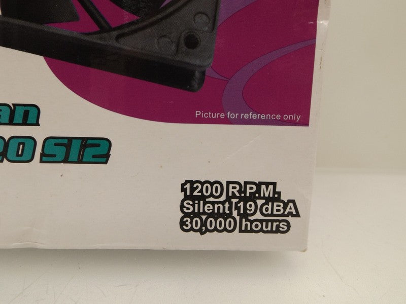 New Cooler Master Silent Fan 120 SI2 for Computer Cases Coolers Contains 4