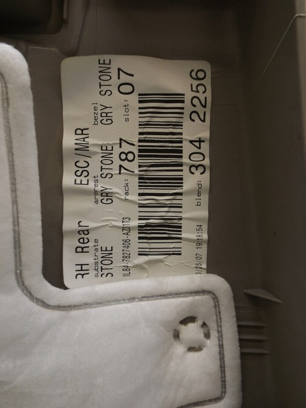8L8Z7827406AA 2008-2012 Ford Escape Passenger Rear RR Interior Door Panel Used OEM8L8Z7827406A
