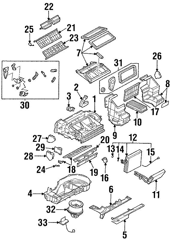 10320570 1998-2005 Oldsmobile Silhouette HVAC Blower Motor Resistor Used OEM CHB553A001