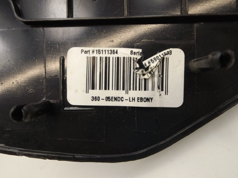 2005-2009 Trailblazer Left (Driver) Dash End Cap Access Trim 15111364