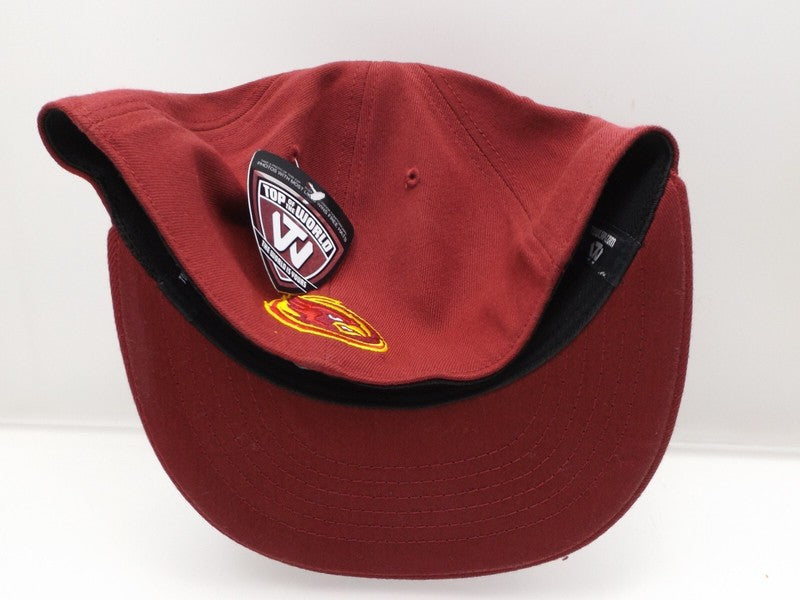 New Era 86 Fitted Iowa State Cyclones Hat Embroidered Red Cap (6 7/8 - 7 1/4)