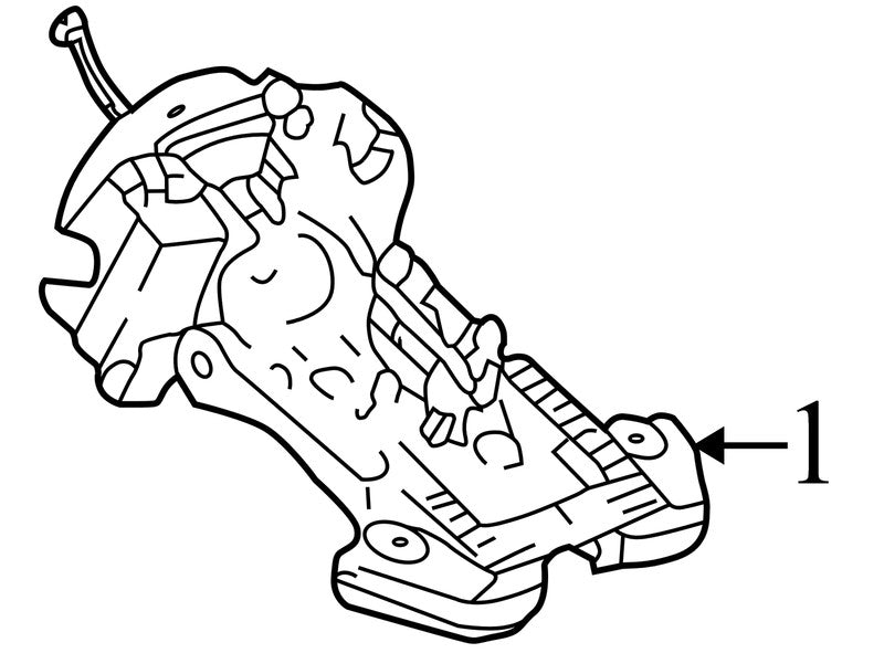 55115970AI 1999-2004 Jeep Grand Cherokee Steering Column Assembly Used OEM 55115970AI