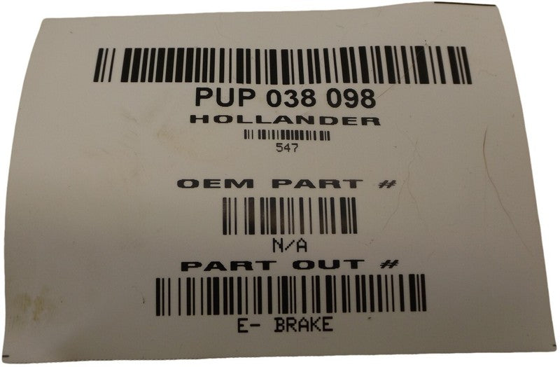 2006-2011 Chevrolet Impala Emergency Brake Pedal Assembly E-Brake Used OEM