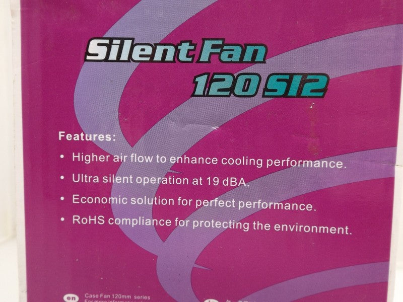 New Cooler Master Silent Fan 120 SI2 for Computer Cases Coolers Contains 4
