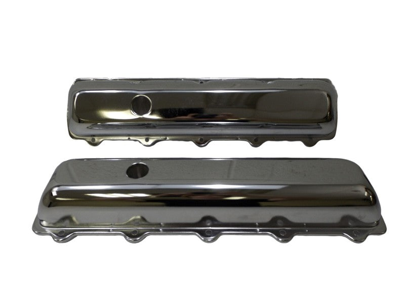 Mr. Gasket 9422 Chrome Valve Covers for 1964-1990 Oldsmobile 260-455 Engines