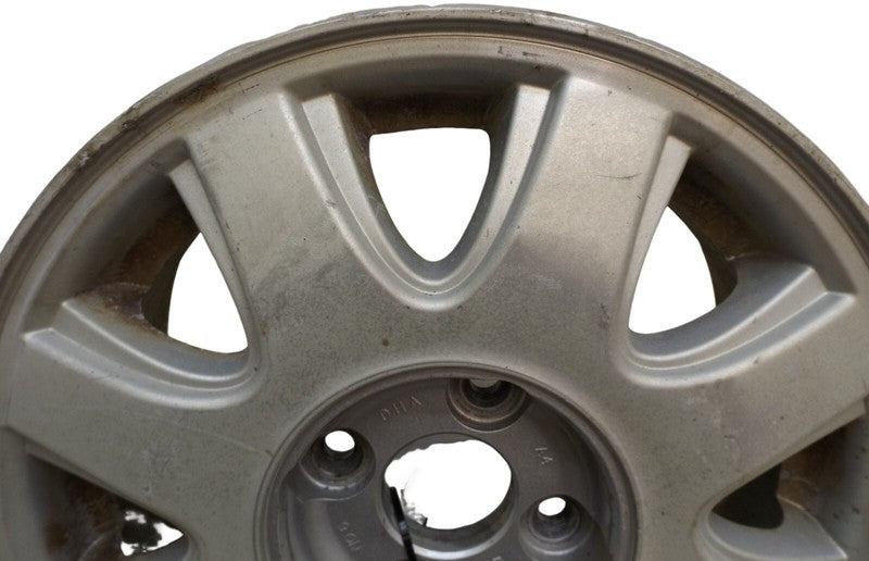 96414869 2004-2008 Chevrolet Aveo Aluminum 14x5.5 Rim Wheel Used OEM 96414869