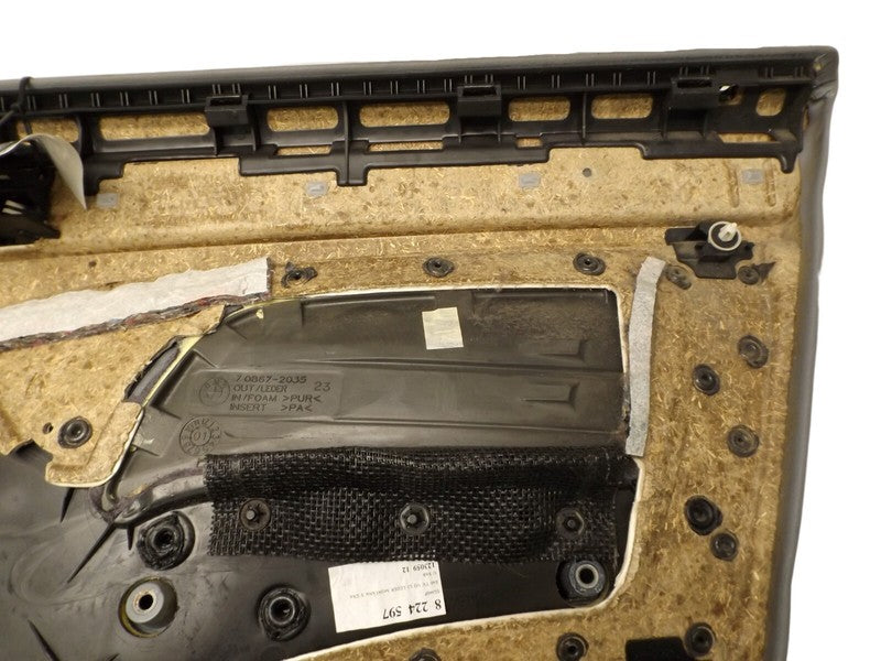 708672035 2002-2006 BMW 325xi Driver FL Interior Door Panel Used OEM 708672035