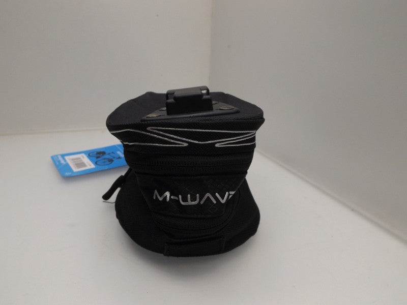 M-Wave Tilburg quick release Saddle bag Black/White