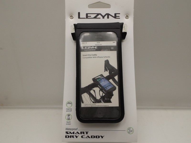 Lezyne Waterproof Bicycle Handlebar Mount Phone Case iPhone 5 / 5S / 5C - New -