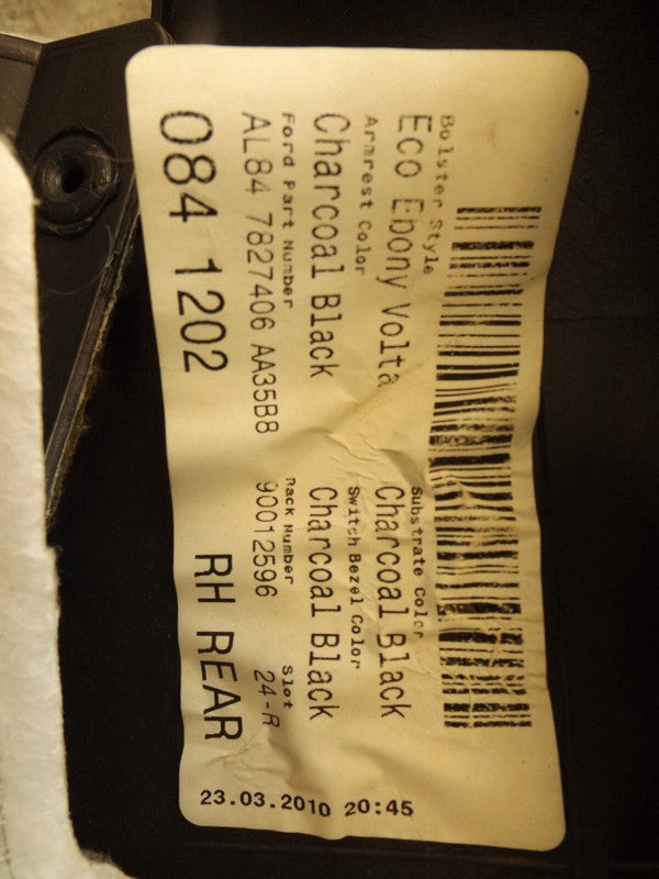 AL847827406 2008-2012 Ford Escape Passenger RR Door Interior Trim Panel Used 8L8Z7827406AA