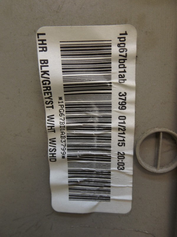 1PG67BD1AB 2015-2018 Dodge Grand Caravan Rear Left Sliding Door Trim Panel Used 1PG67BD1AB