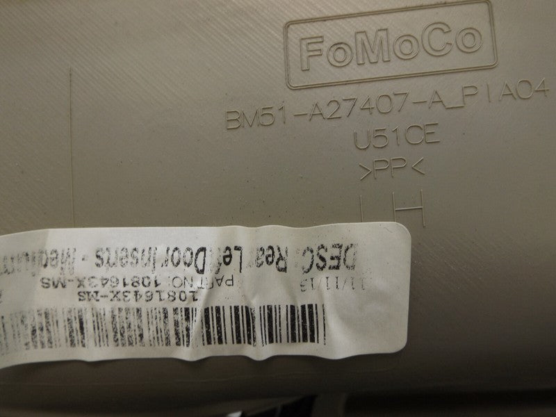 BM51A27407A 2012-2014 Ford Focus RL Door Interior Trim Panel Used CP9Z5827406DA OEM