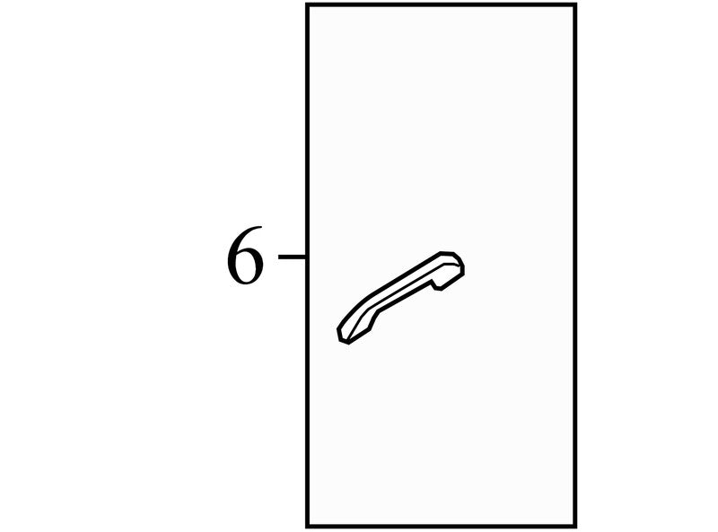 83240SNAA01ZB 2006-2011 Honda Civic Interior Grab Handle Used OEM 83240SNAA01ZB