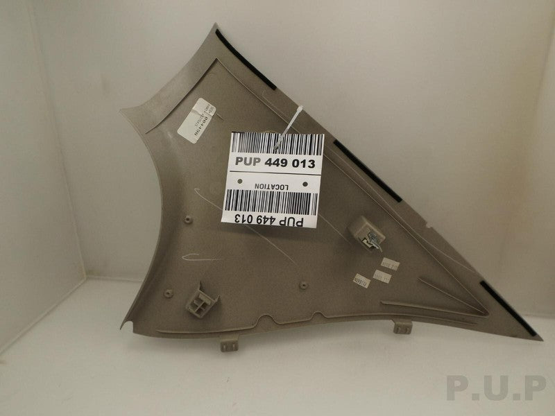 25897144 2005-2010 Chevrolet Cobalt Left Interior C Pillar Quarter Panel Trim 15275415