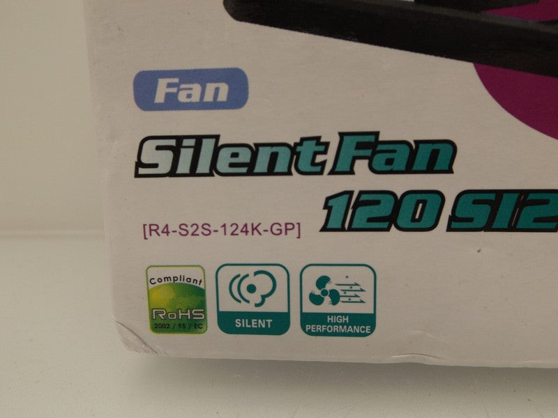 New Cooler Master Silent Fan 120 SI2 for Computer Cases Coolers Contains 4