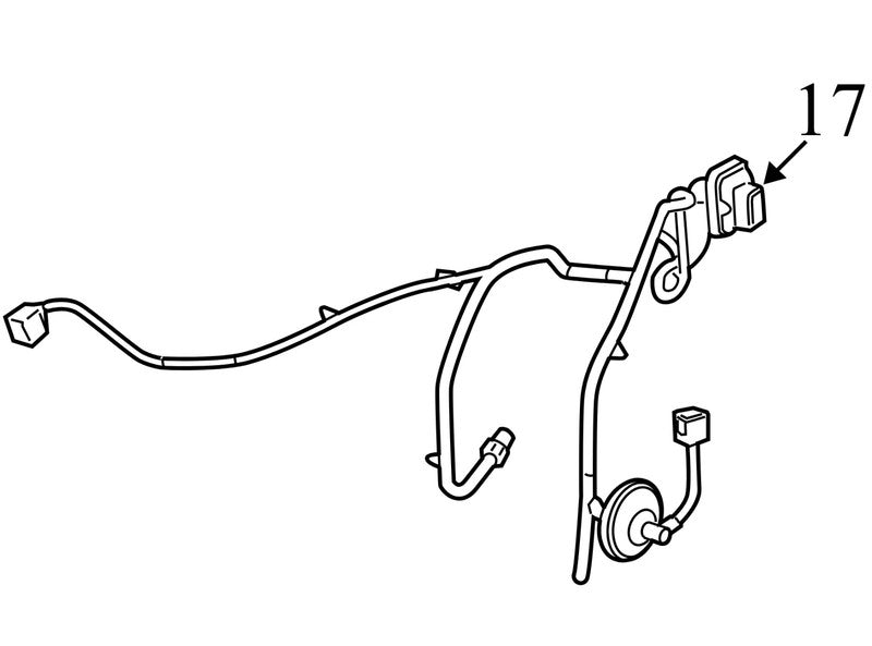 22759358 2008-2012 Chevrolet Malibu Driver RL Door Wiring Harness Used 22759358 OEM