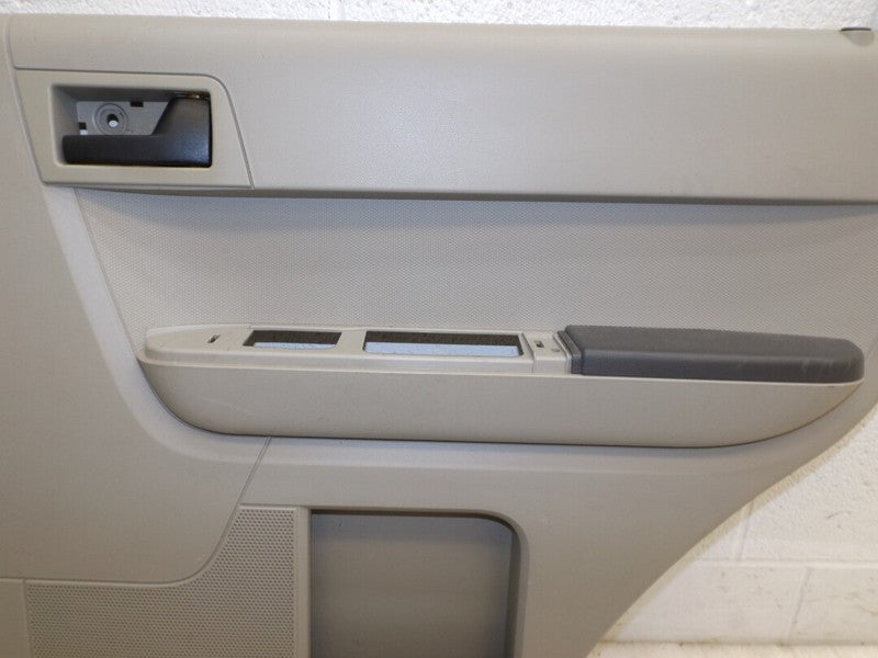 8L8Z7827406AA 2008-2012 Ford Escape Passenger Rear RR Interior Door Panel Used OEM8L8Z7827406A