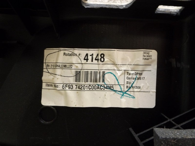6F9Z7423942AA 2005-2007 Ford Freestyle Passenger FR Interior Door Panel Used OEM