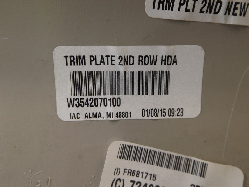 5SD38HDAAB 2015-2018 Dodge Grand Caravan Console Trim Panel Used 5SD38HDAAB OEM