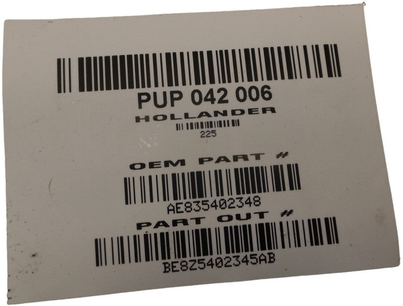 BE8Z5402345AB 2011-2019 Ford Fiesta Driver LH Kick Trim Used OEM AE835402348