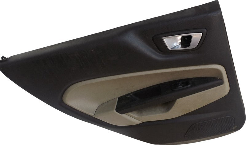 D2BZ5827407PE 2011-2019 Ford Fiesta Driver Rear RL Interior Door Panel Used OEM D2BBA27407