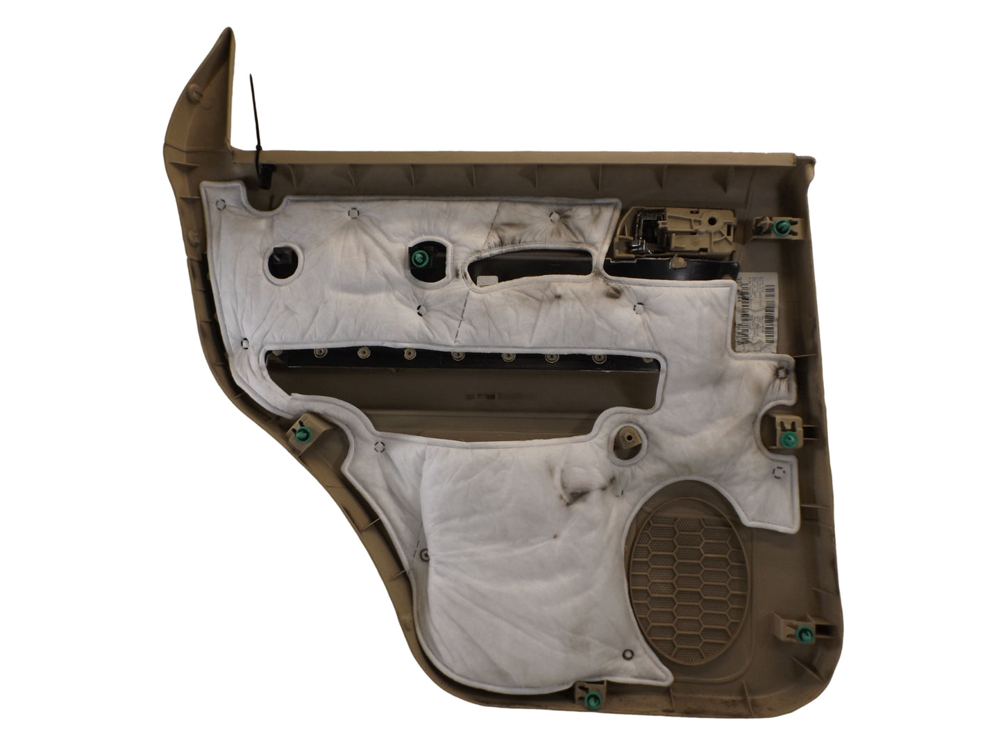 8L8Z7827407AB 2008-12 Ford Escape Passenger RR Door Interior Trim Panel Used 8L8Z7827407AB OEM