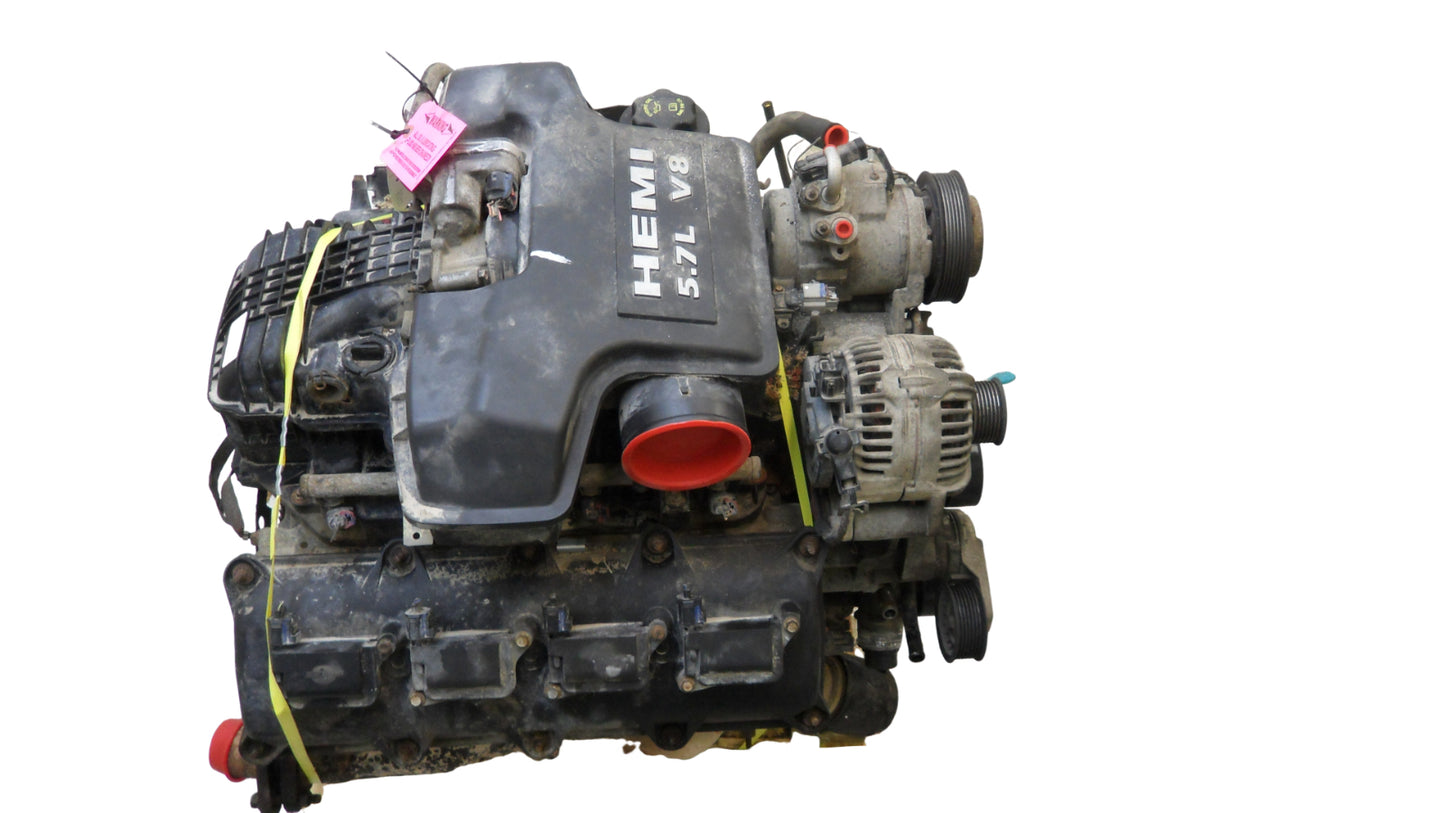 05139102AC 06-08 Dodge Ram Engine 5.7L VIN D 8th Digit 227K Miles 5.7L Used 05139102AC OEM