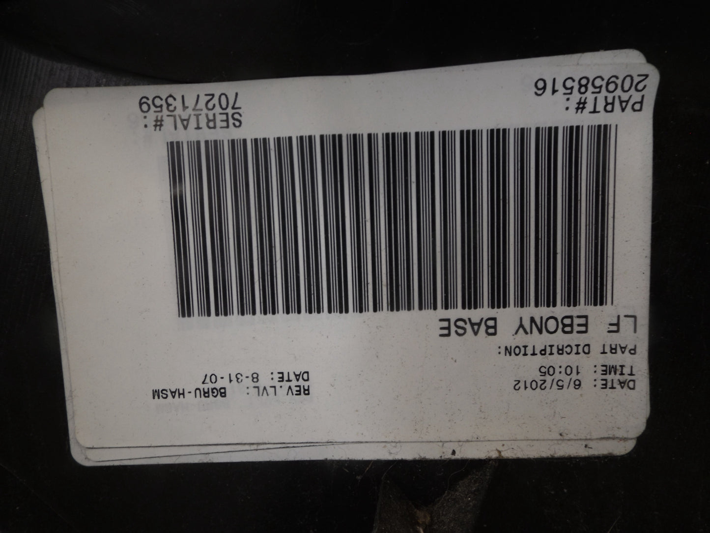 84014300 2008-2012 Buick Enclave Driver FL Door Interior Trim Panel Used 20958538 OEM