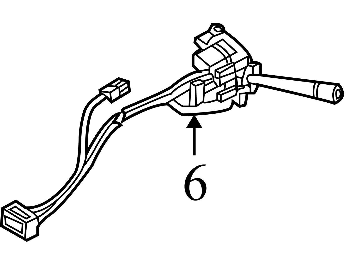 88964581 01-05 Chevrolet Impala Combination Switch (Cruise Switch on Wheel) 88964581 OEM