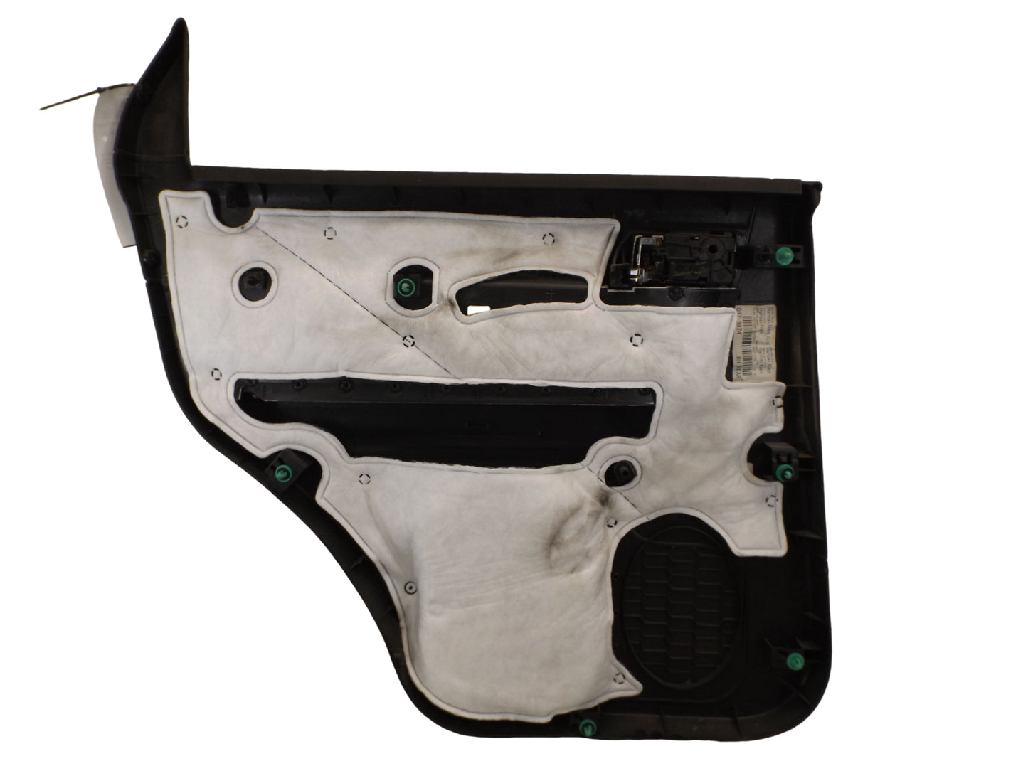 8L8Z7827407AB 2008-12 Ford Escape Passenger RR Door Interior Trim Panel Used 8L8Z7827407AB OEM