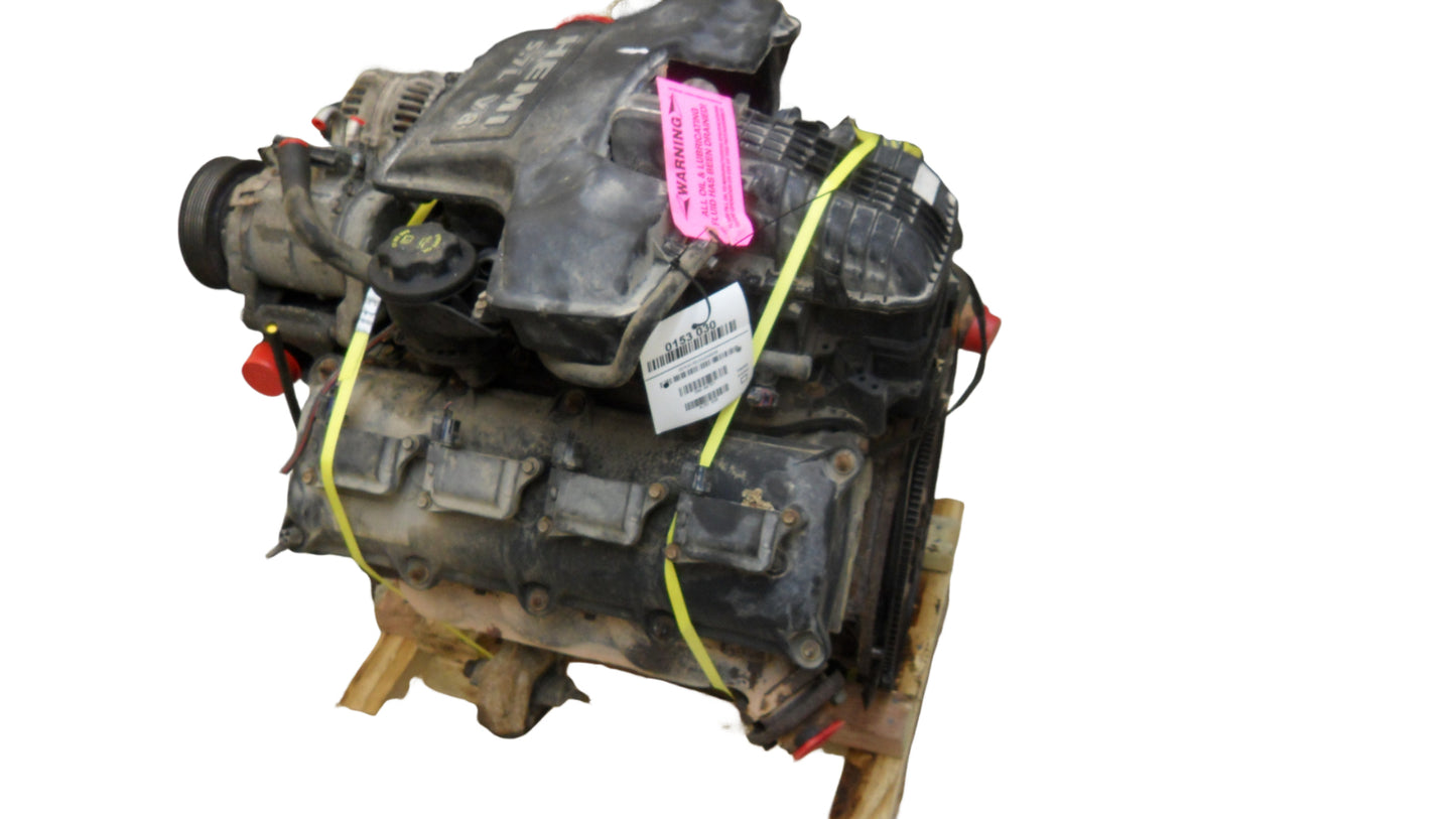 05139102AC 06-08 Dodge Ram Engine 5.7L VIN D 8th Digit 227K Miles 5.7L Used 05139102AC OEM