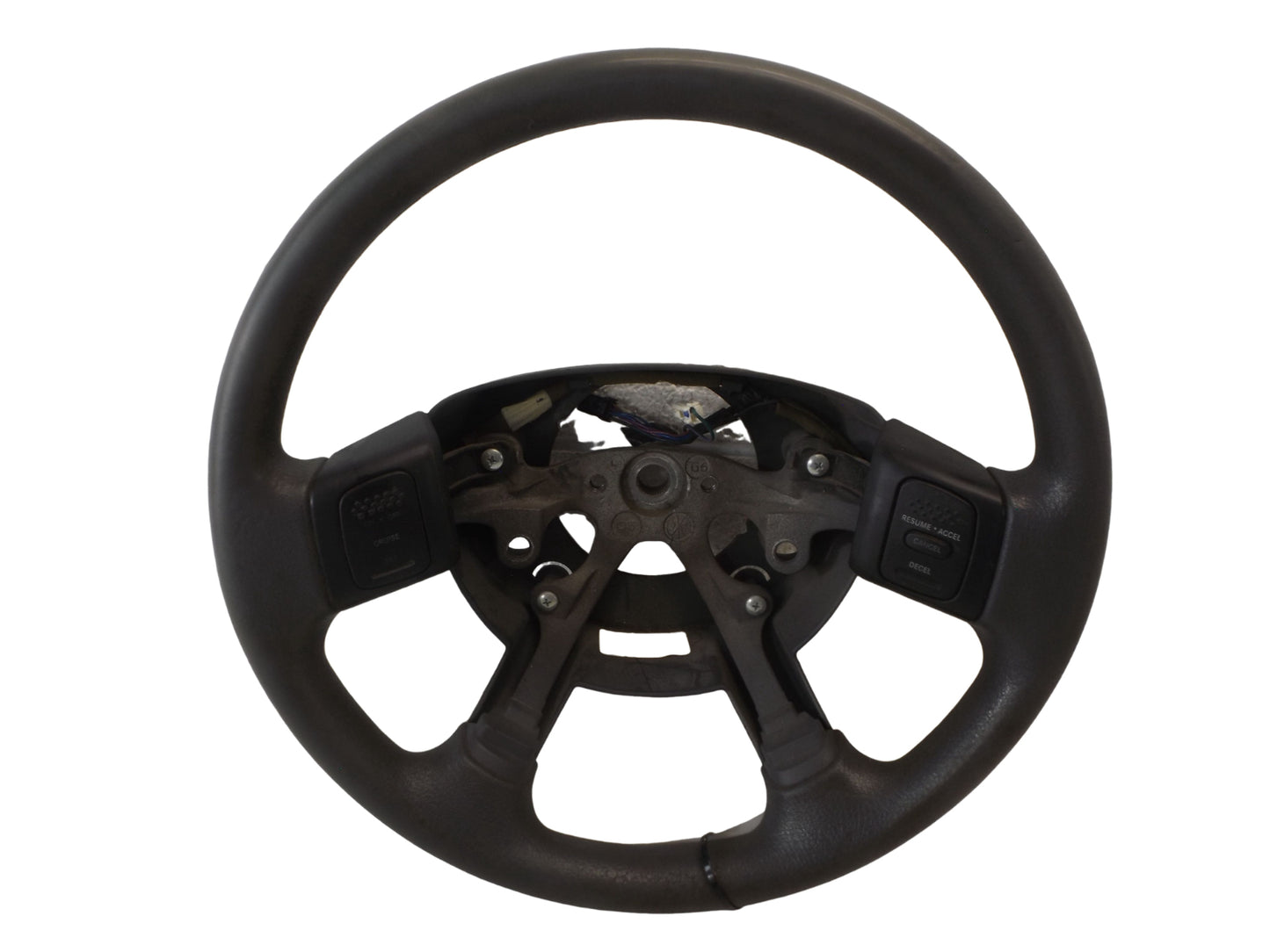 YV251J8AD 06 Dodge Ram 1500 Steering Wheel W/O Radio Controls W/ Cruise Used YV251J8AD OEM