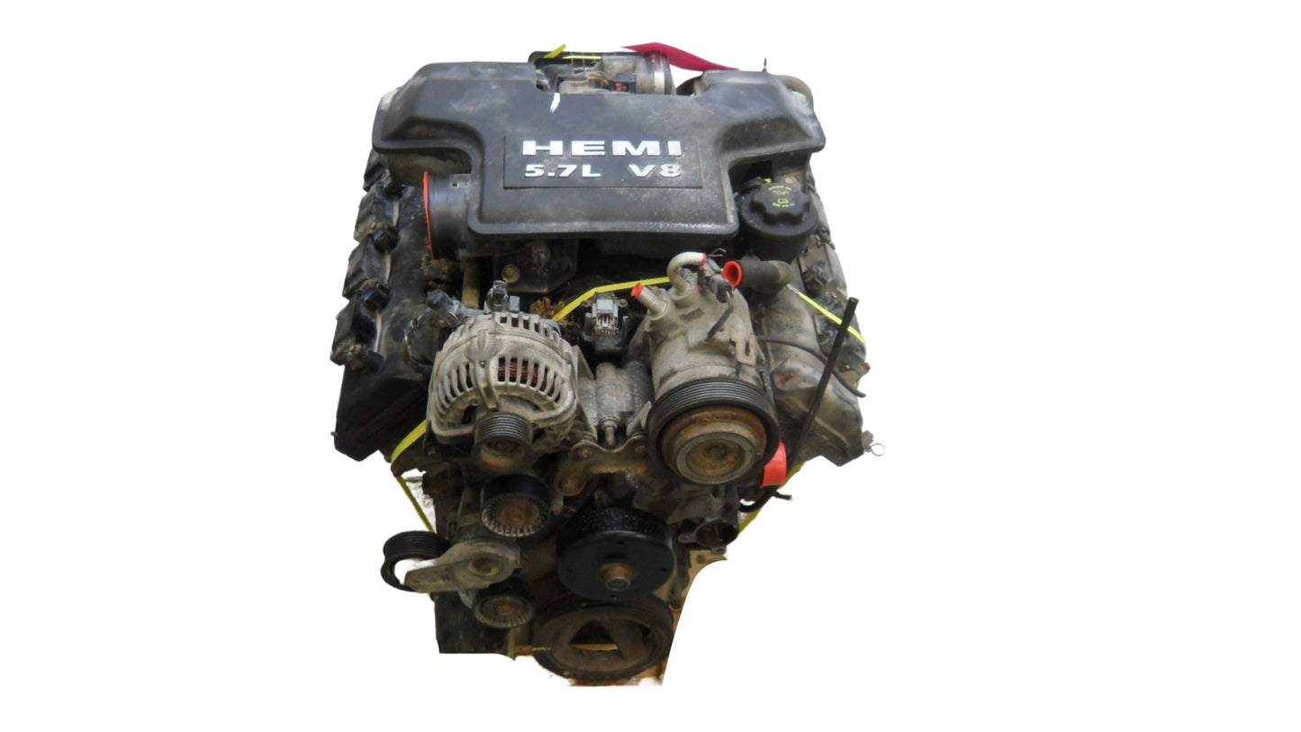 05139102AC 06-08 Dodge Ram Engine 5.7L VIN D 8th Digit 227K Miles 5.7L Used 05139102AC OEM