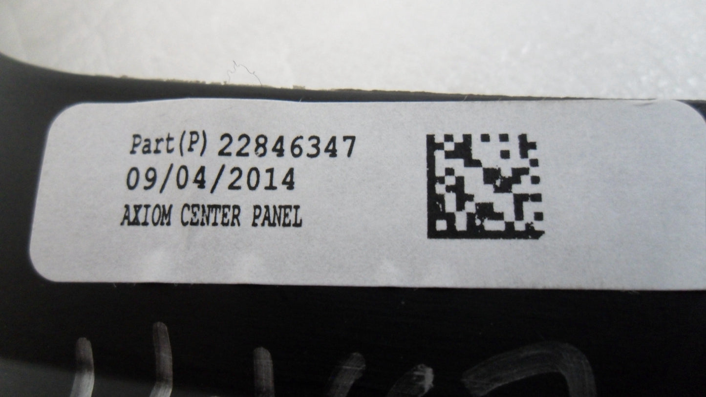 22846347 2013-2016 GMC Acadia Dash Radio AC Heater Climate Bezel Trim Used 22846347 OEM