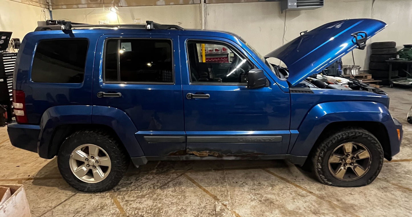 1BM921DVAF 2008-2012 Jeep Liberty Driver Front Left Interior Door Panel Used OEM 1BM931DVAE