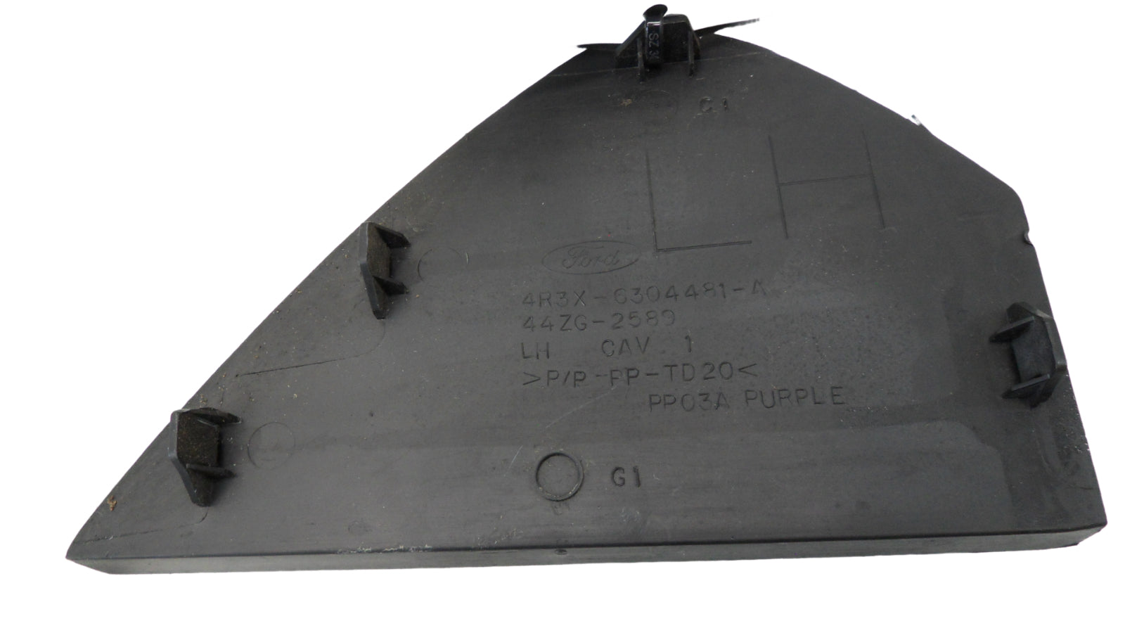 4R3X6304481A 2005-2009 Ford Mustang FL Instrument Panel Side Cover Used 4R3X6304481A OEM