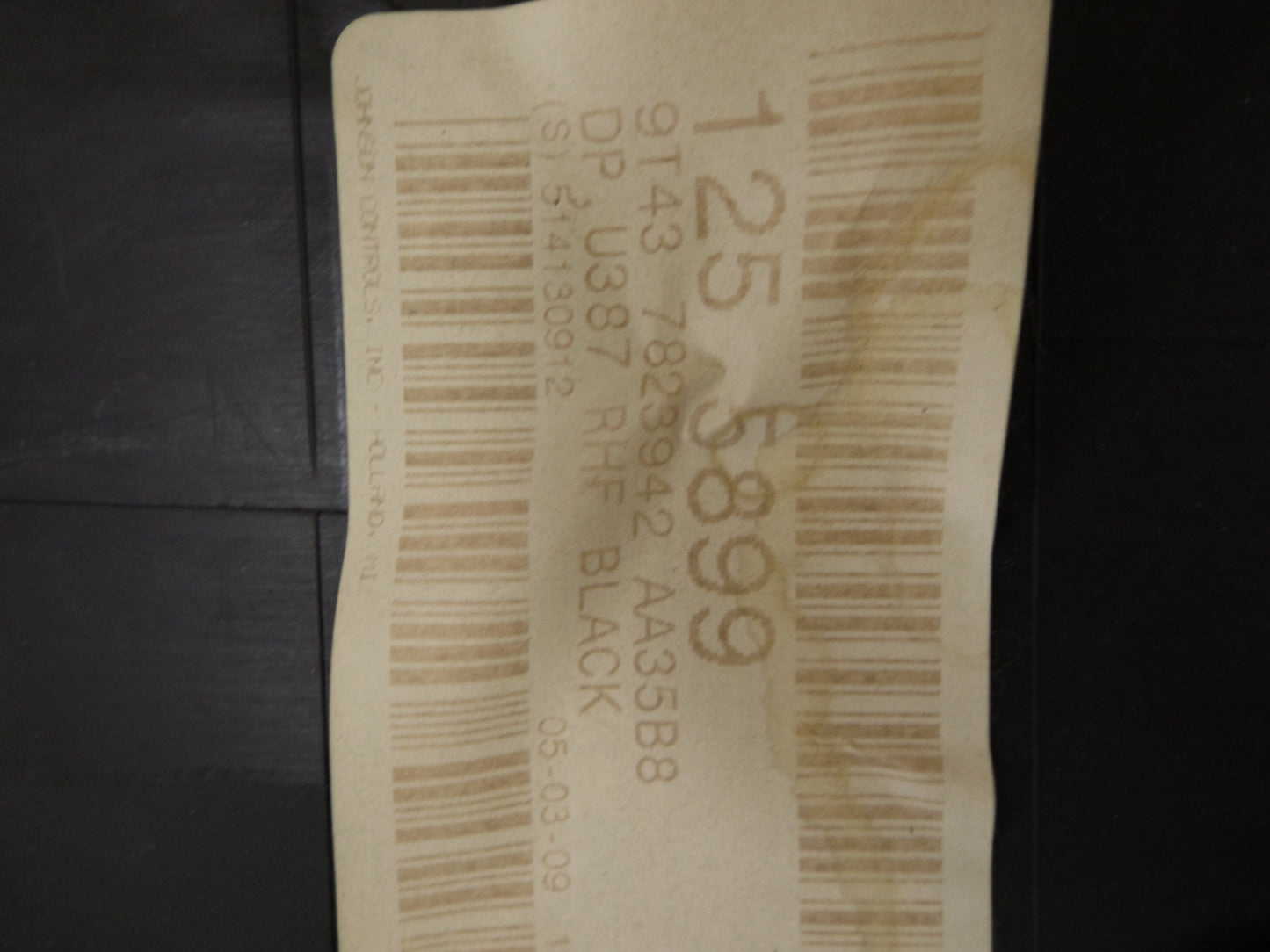 9T4Z7823943AC 2007-2010 Ford Edge Passenger FR Door Interior Trim Panel Used 7T4Z7823943AB OEM