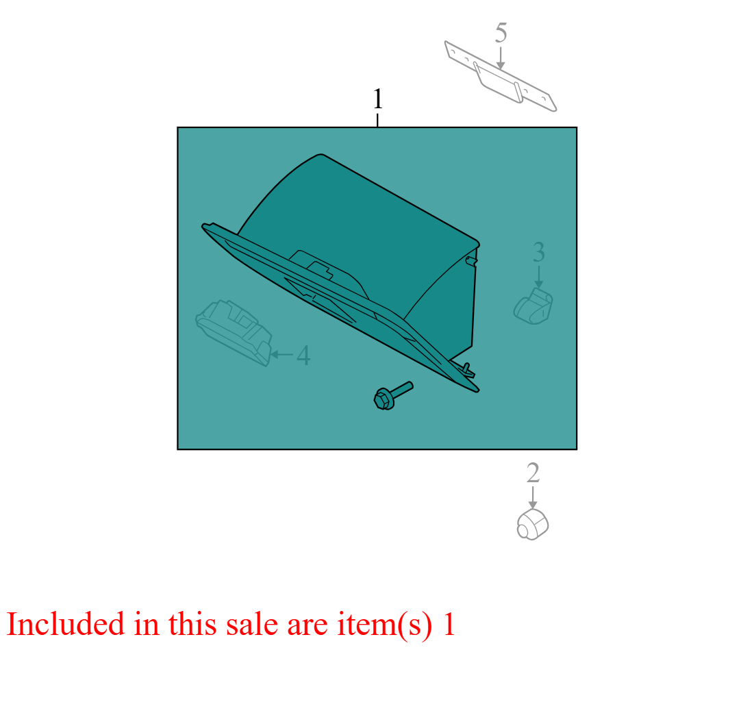 8S4Z54060T10AC 2010-2011 Ford Focus Front Glove Box Used 8S4Z54060T10AC OEM