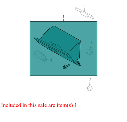 8S4Z54060T10AC 2010-2011 Ford Focus Front Glove Box Used 8S4Z54060T10AC OEM