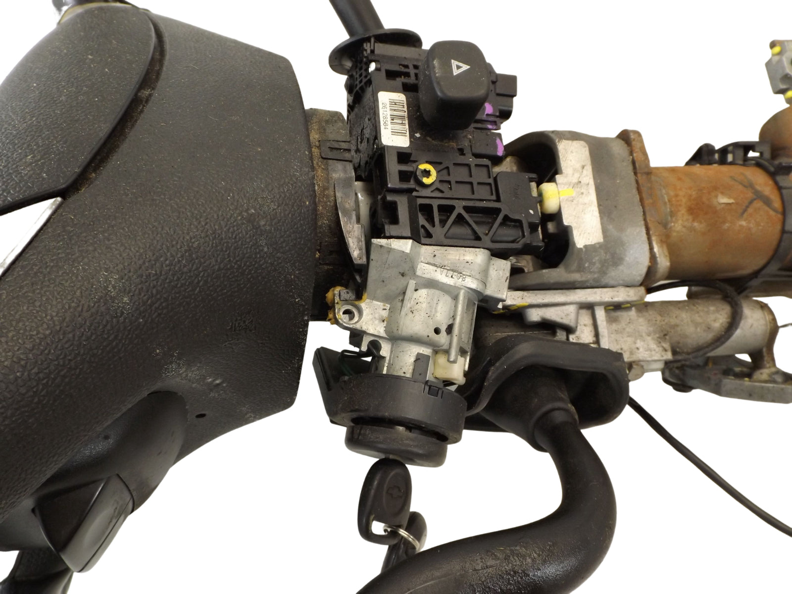 15775845 2007-08 Chevrolet Silverado Steering Column Assembly W/ Wheel Used 15775845 OEM