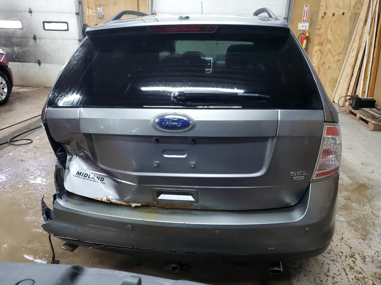 8T4Z7806024AC 2009-2011 Ford Edge Console Lid Used 8T4Z7806024AC OEM
