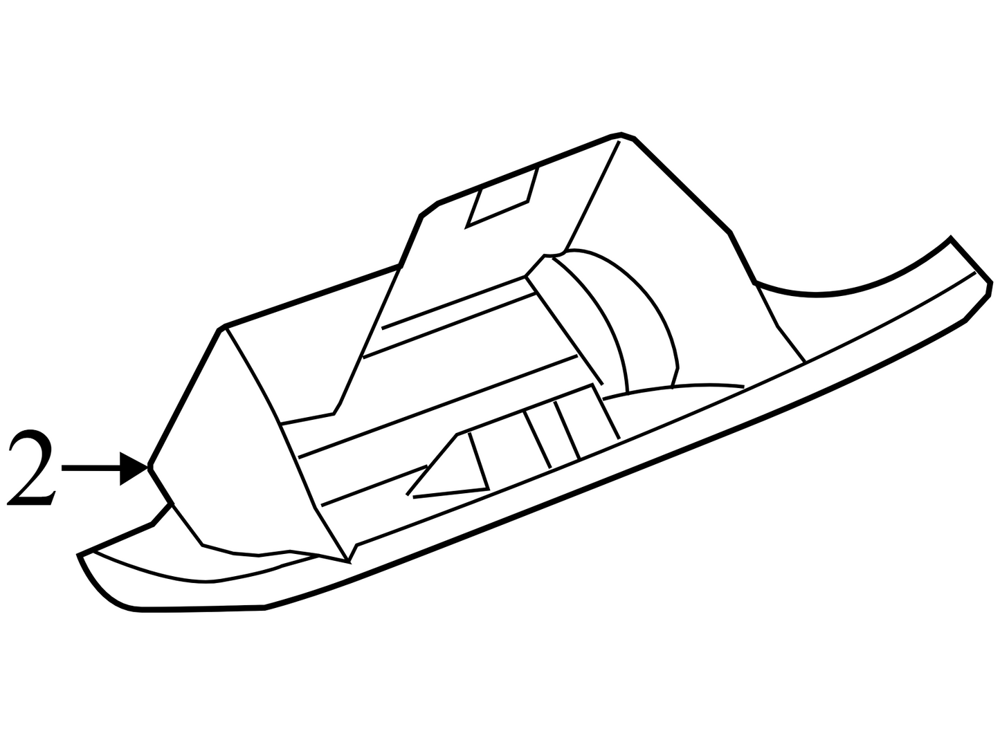 25895922 2008-2009 Chevrolet Silverado 1500 Glove Box Door Used 25895922 OEM