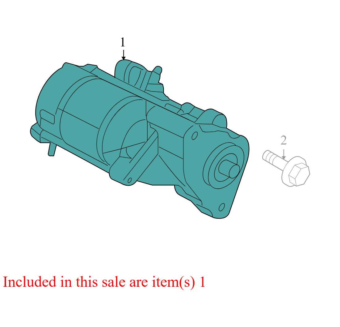 56044736AC 2005-2008 Dodge Ram 1500 Starter Motor Used 56044736AC OEM