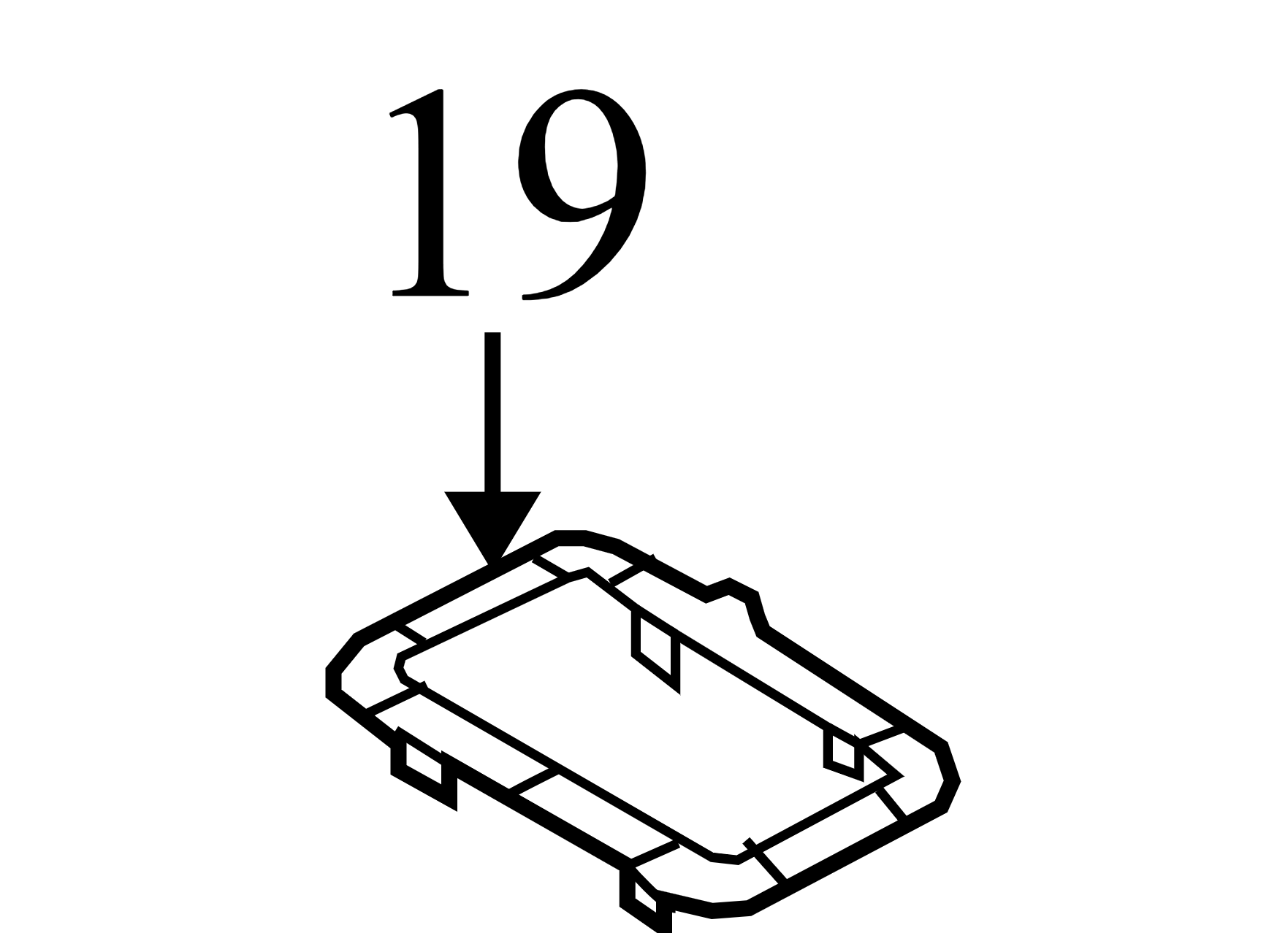 8L8Z7E391BA 08-12 Ford Escape Automatic Transmission Shift Cover Plate Used 8L8Z7E391BA OEM