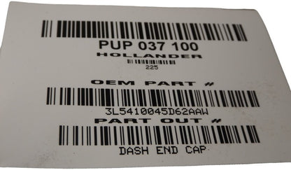 3L5410045D62AAW 1998-2005 Ford Ranger Driver LH Dash End Cap Used OEM3L5410045D62AAW